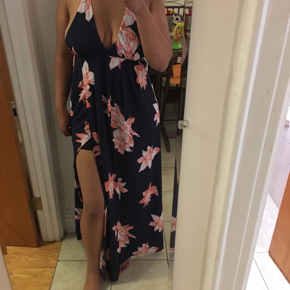 Floral maxi dress